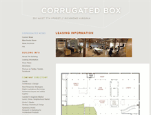 Tablet Screenshot of corrugatedboxbuilding.com